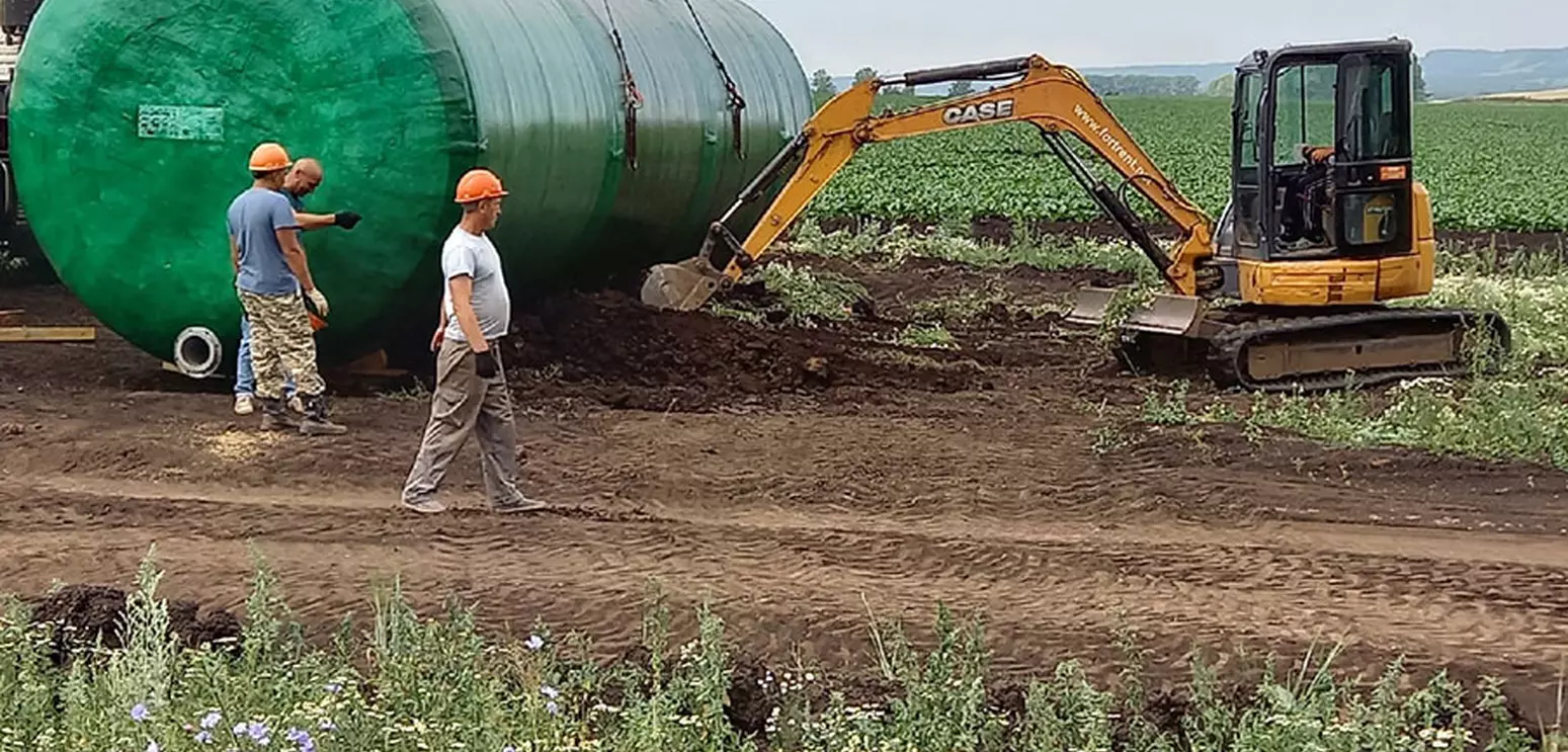 Зернохранилище. Республика Башкортостан