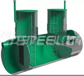 Комбинированный песконефтеуловитель с сорбционным блоком (КПНС) Steelot ПРО