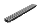 Лоток пластиковый SteePlain DN100 H55 с решеткой стальной тип 1