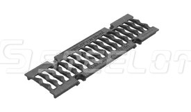 Решетка чугунная щелевая SteePro DN100, кл. C250