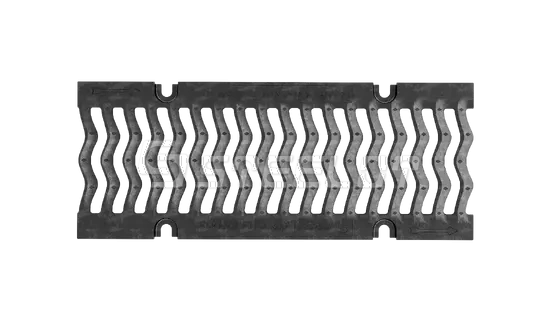 Решетка чугунная щелевая SteePro DN150, кл. C250