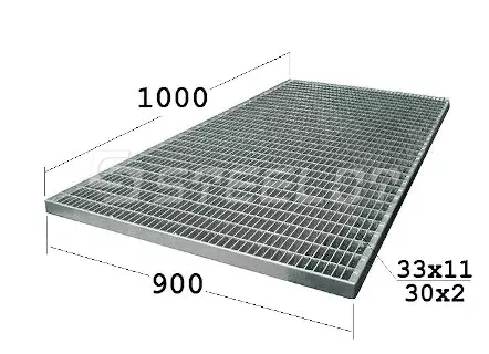 Прессованный настил 1000х900х30х2