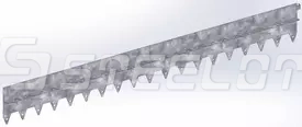 Разделитель-бордюр T-образный 1200-155-21,6-1,5