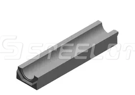 Лоток водоотводный бетонный SteePlus M DN150 H130