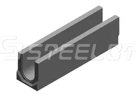 Лоток водоотводный бетонный SteePlus M DN150 H280