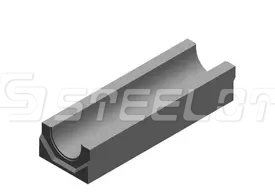 Лоток водоотводный бетонный SteePlus M DN200 H200