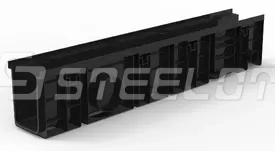 Лоток пластиковый SteeStart DN100 H193 высокий борт