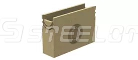 Пескоуловитель полимербетонный SteeStart DN100 H335
