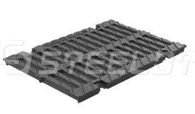 Решетка чугунная щелевая SteePro DN300, кл. С250