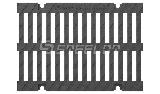 Решетка чугунная щелевая SteePro DN300, кл. С250