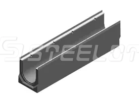 Лоток водоотводный бетонный SteePro DN160 H260, кл. E600
