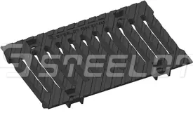 Решетка чугунная щелевая SteePro DN200, кл. F900