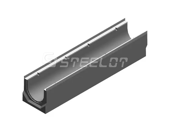 Бетонные водоотводные лотки SteePro DN160 каскад