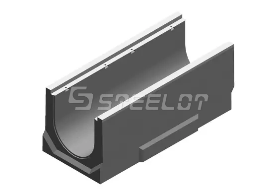 Бетонные водоотводные лотки SteePro DN300 с вертикальным выпуском
