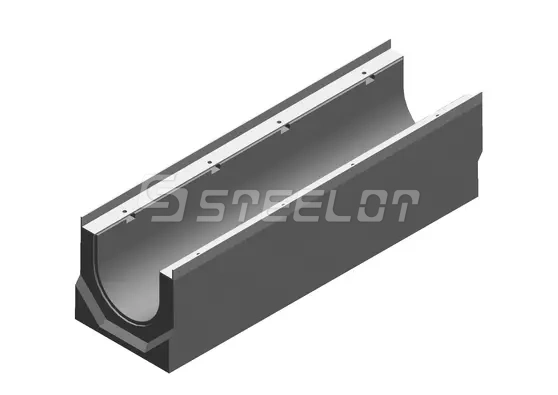 Лоток водоотводный бетонный SteePro M DN200 H280, кл. E600