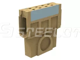 Пескоуловитель полимербетонный SteeBlock DN110 H620, кл. F900 (для H350)