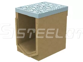 Моноблок полимербетонный ревизионный SteeBlock DN300 H510, кл. F900