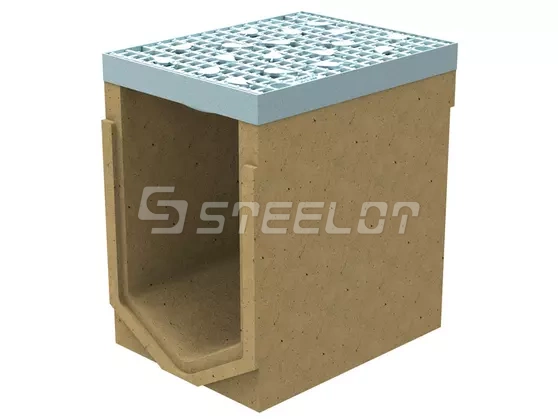 Моноблок полимербетонный ревизионный SteeBlock DN300 H560, кл. F900