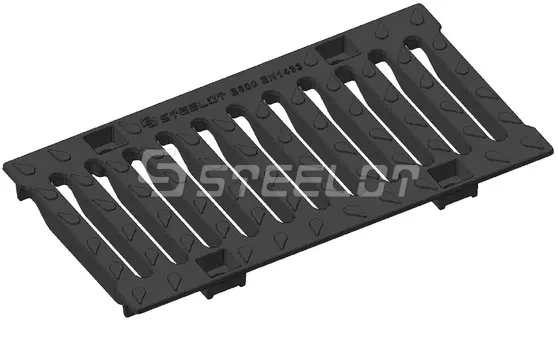 Решетка чугунная щелевая SteePro DN200, кл. E600