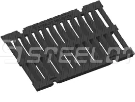 Решетка чугунная щелевая SteePro DN300, кл. E600